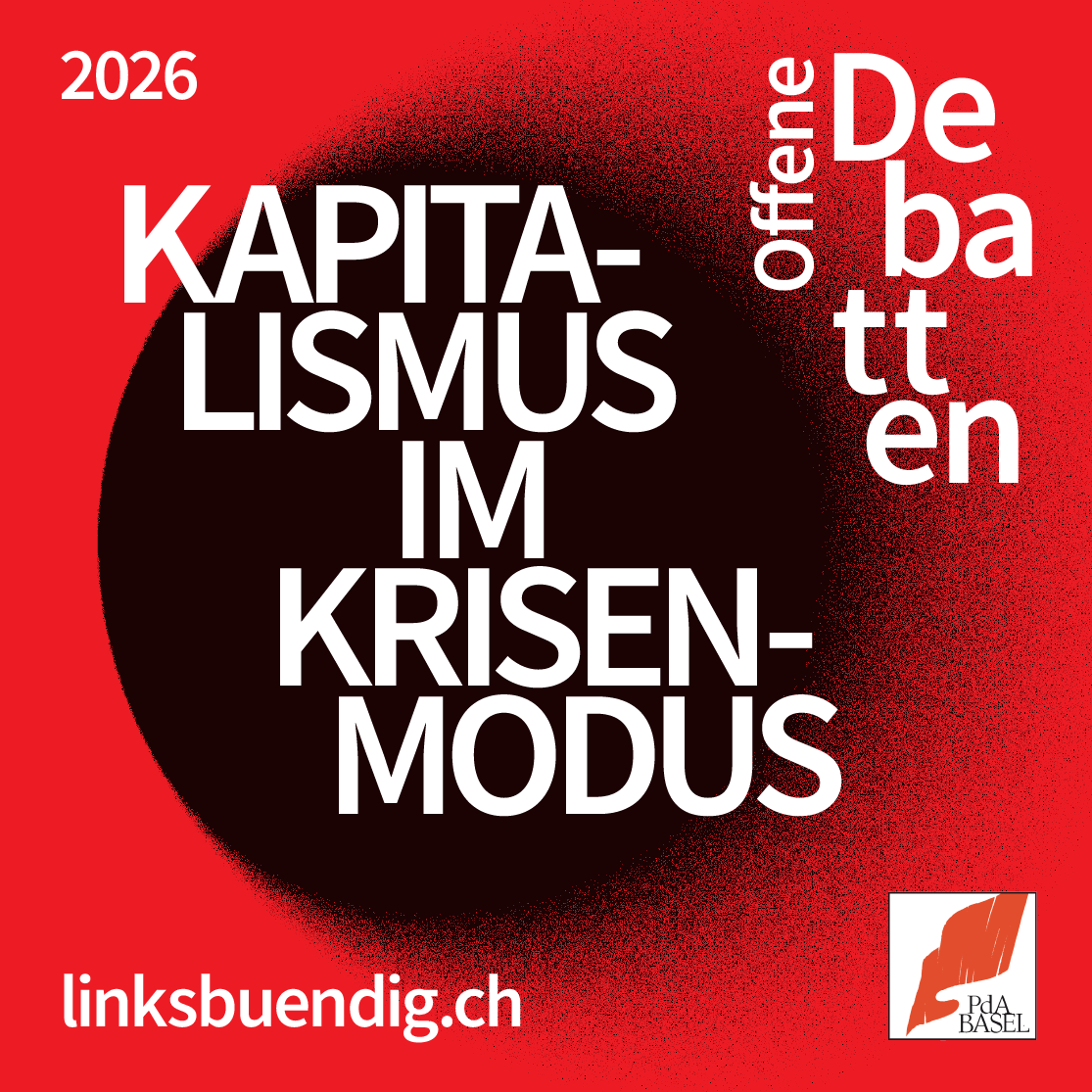 Veranstaltungsreihe 2026: Kapitalismus im Krisenmodus