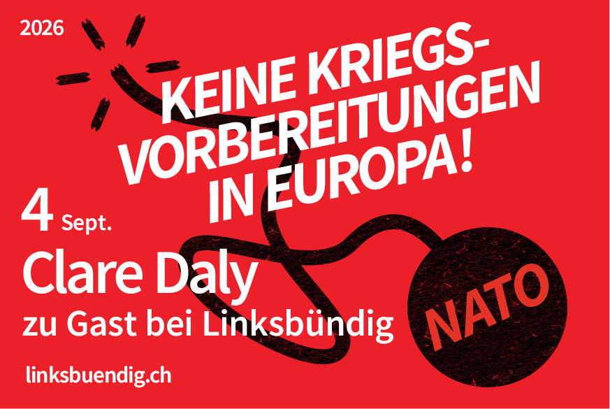 Keine Kriegsvorbereitungen in Europa!