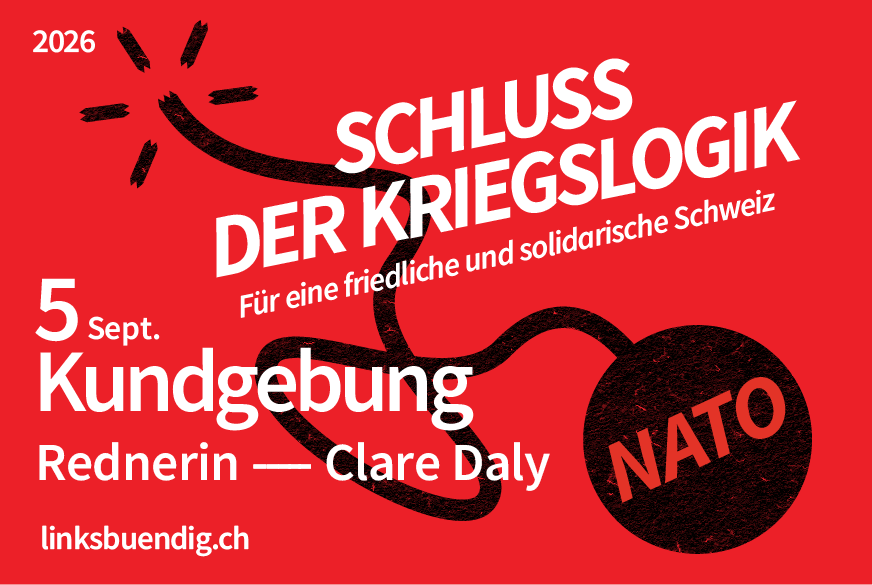 Kundgebung für den Frieden: Schluss der Kriegslogik