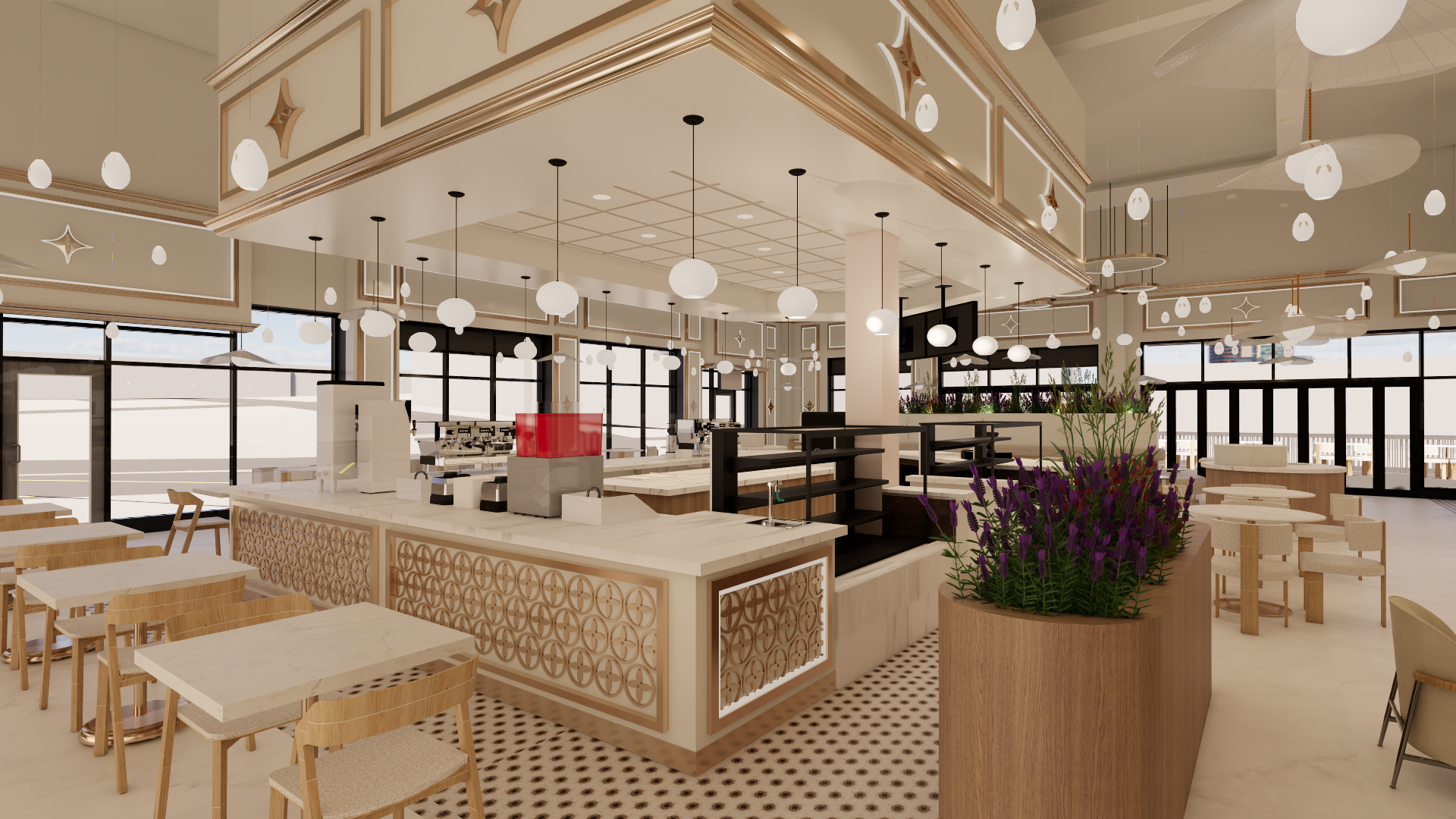 COFFEE BAR - BAKERY AREA