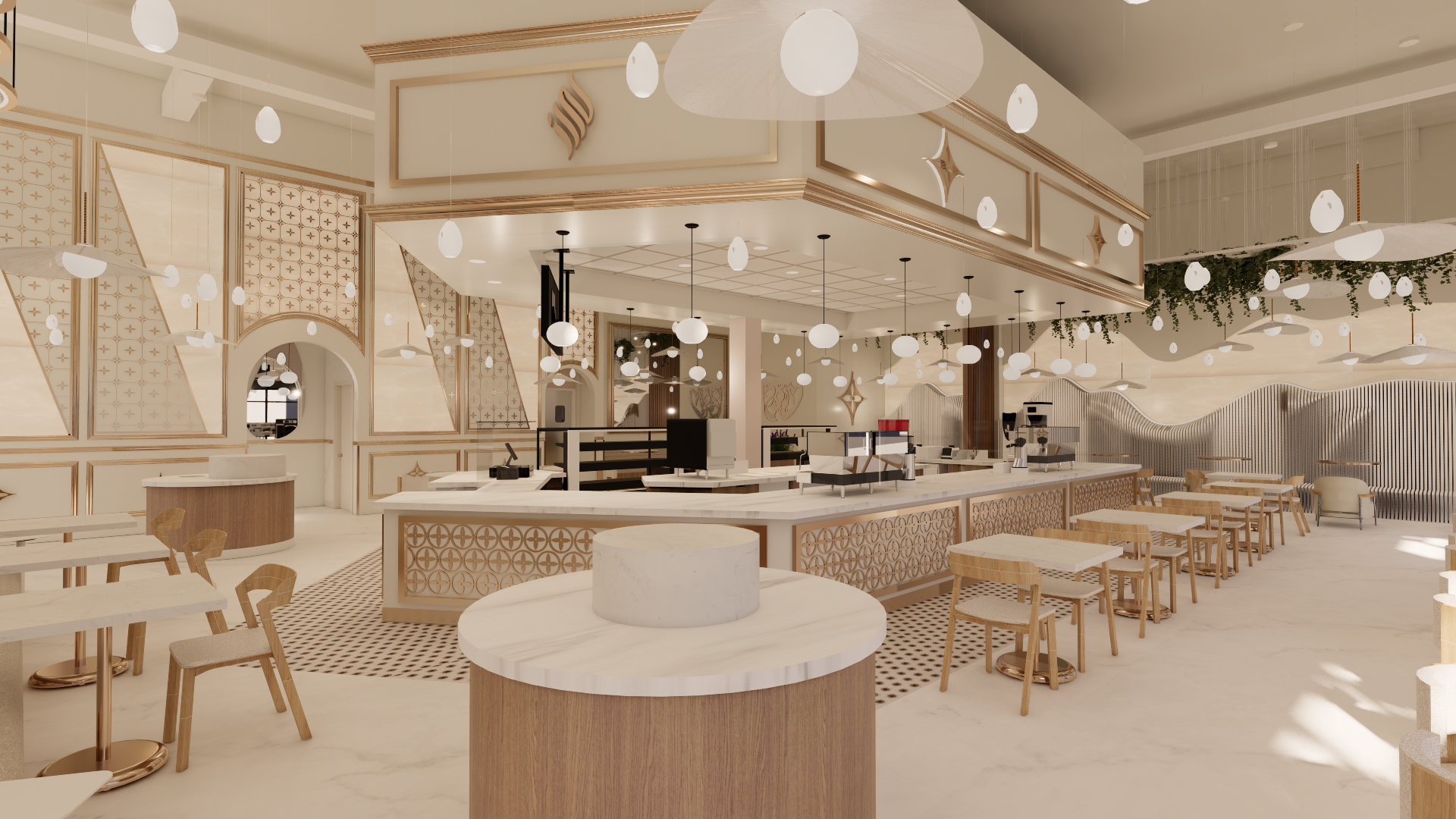 COFFEE BAR - PREP AREA