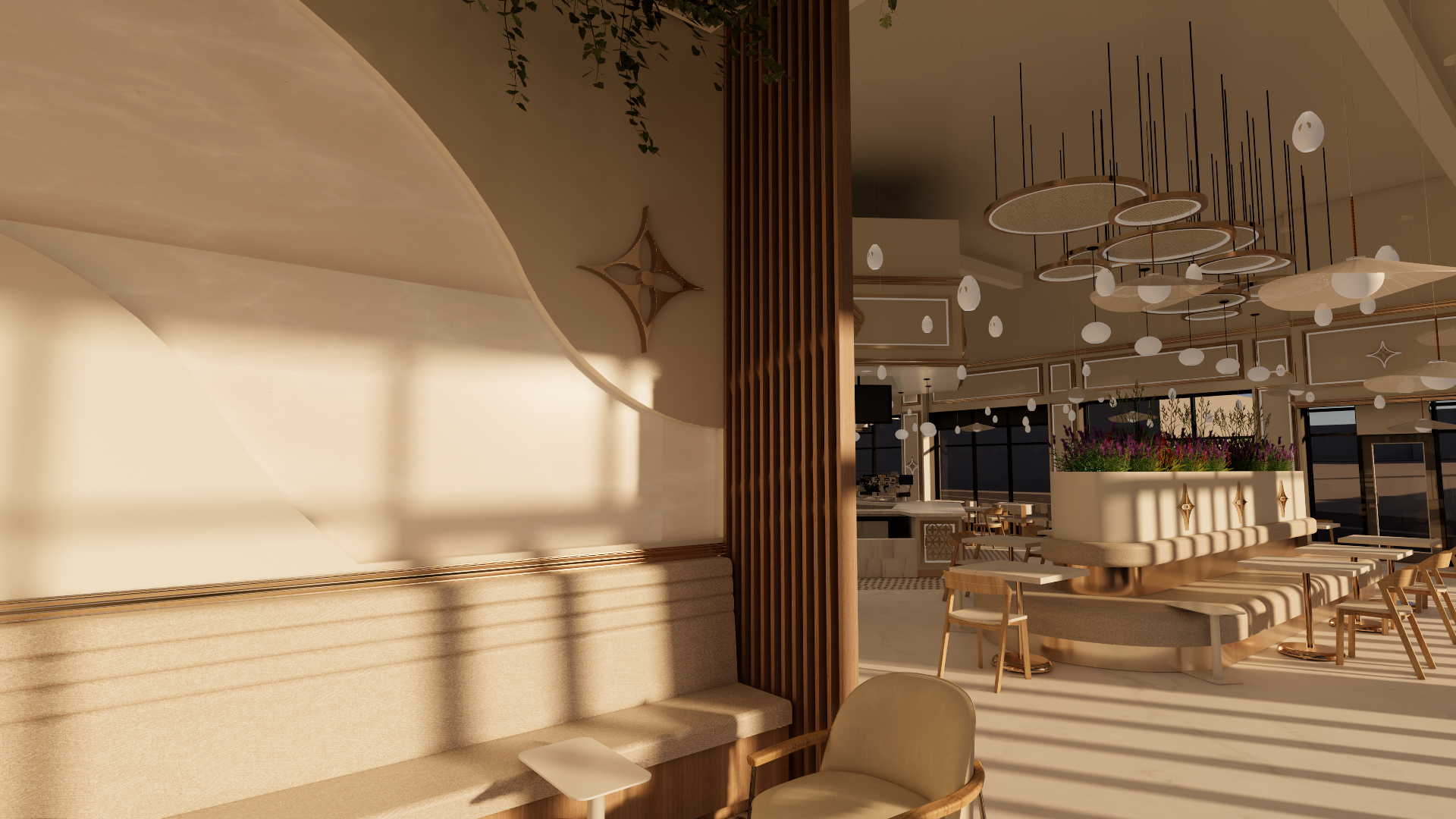 PRIVATE CORNER SEATING