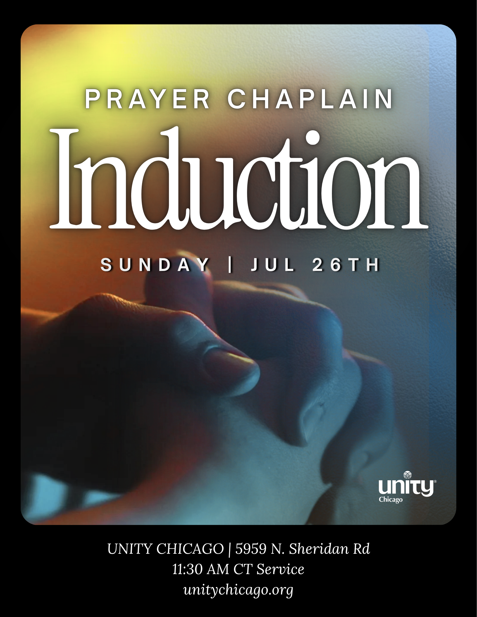 Prayer Chaplain Induction
