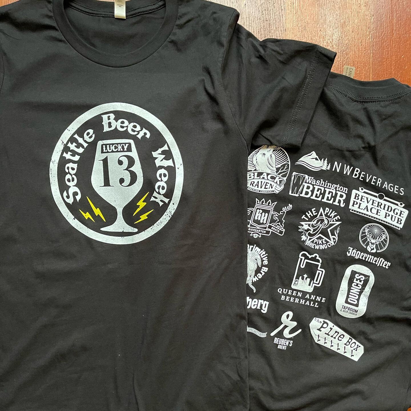 Did you miss out on this years Seattle Beer Week Shirt? Are you a size Medium or extra Large? If so we have a few left and we&rsquo;ll ship them to your door. Go to:

https://www.seattlebeerweek.com/seattle-beer-week-2022-shirt

#seattlebeerweek #wab
