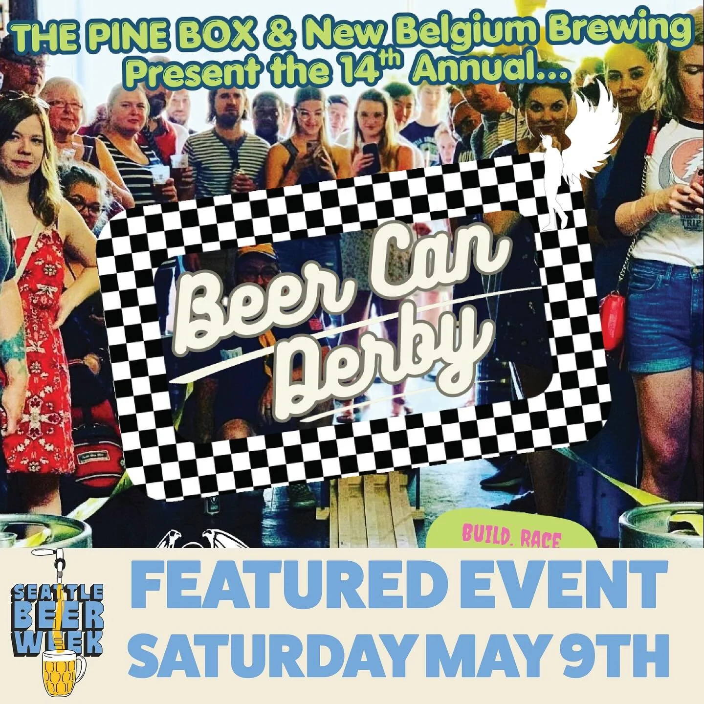 Featured event for today&rsquo;s the always fun @pineboxbar Beer Can Derby. Build a can car and race them Cub Scout style for prizes. Bulk time from 3-5, race time at 5. 21+

For a complete listing of today&rsquo;s events head on over to the website.