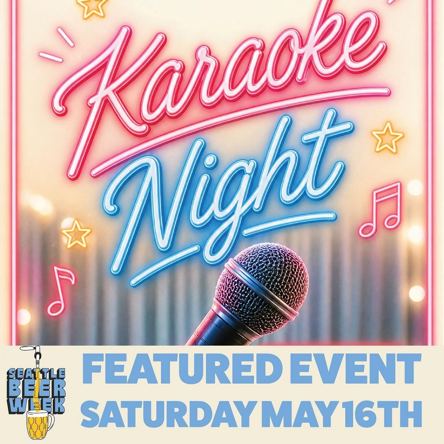 It&rsquo;s last official day of Seattle Beer Week and it only seems fitting to end it as it began, a beer in one hand and a mic in the other. Today&rsquo;s featured event is Karaoke Night @superdeli_mart The fun starts at 6:30 tonight!

For more deta