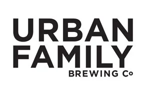Urban Family Brewing Co logo in black text on white background.
