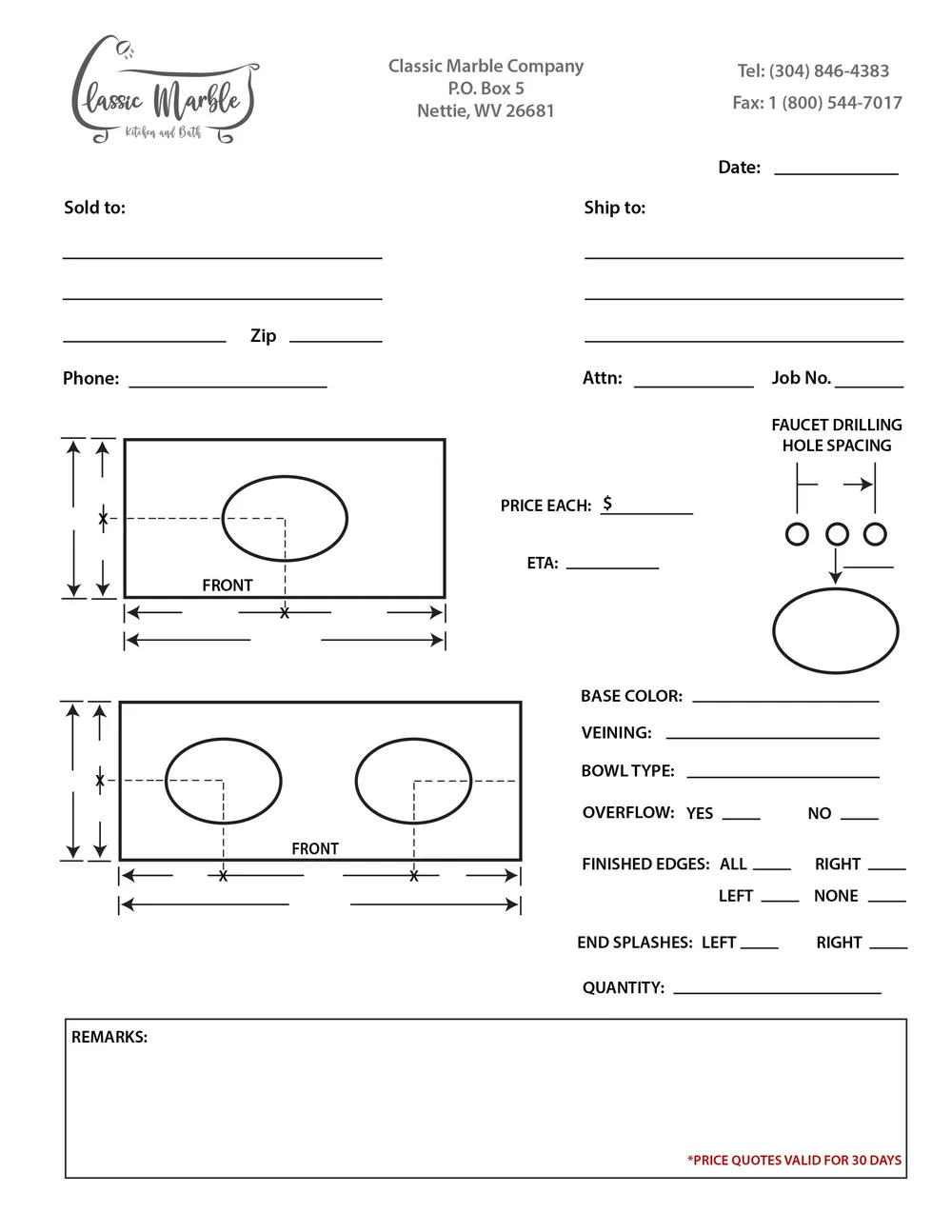 Contact — Classic Marble Company