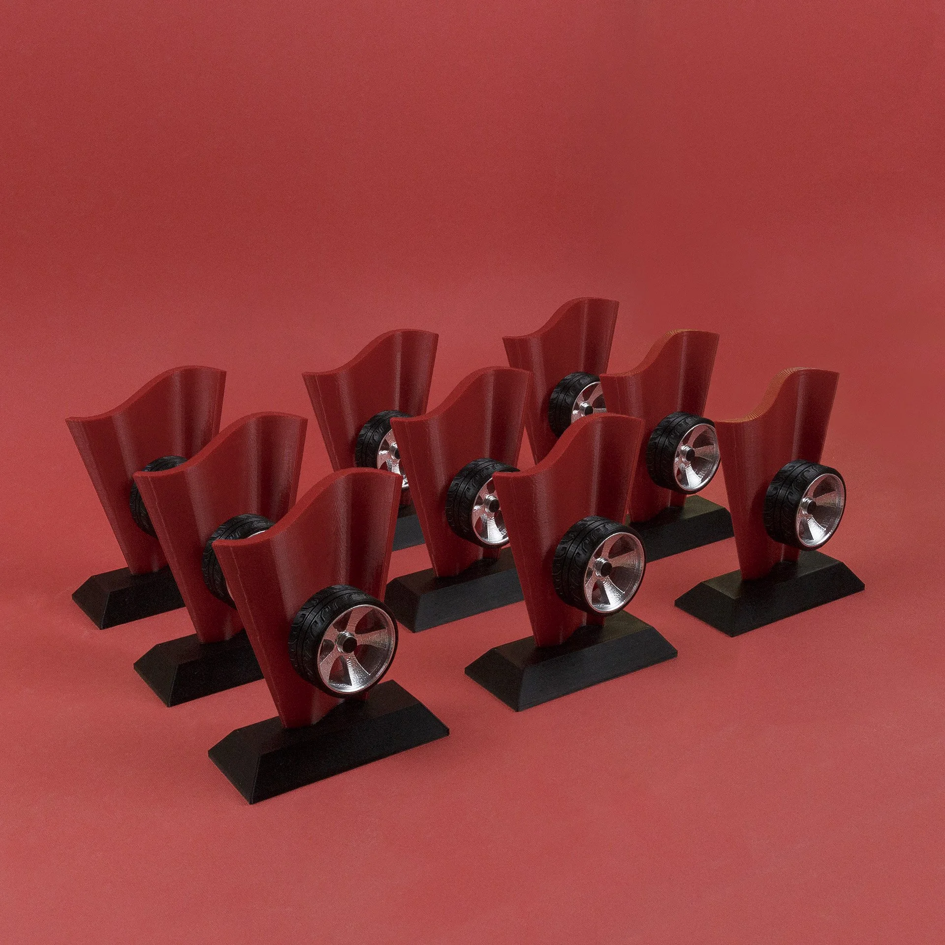 3D printed wheel trophy in Egypt