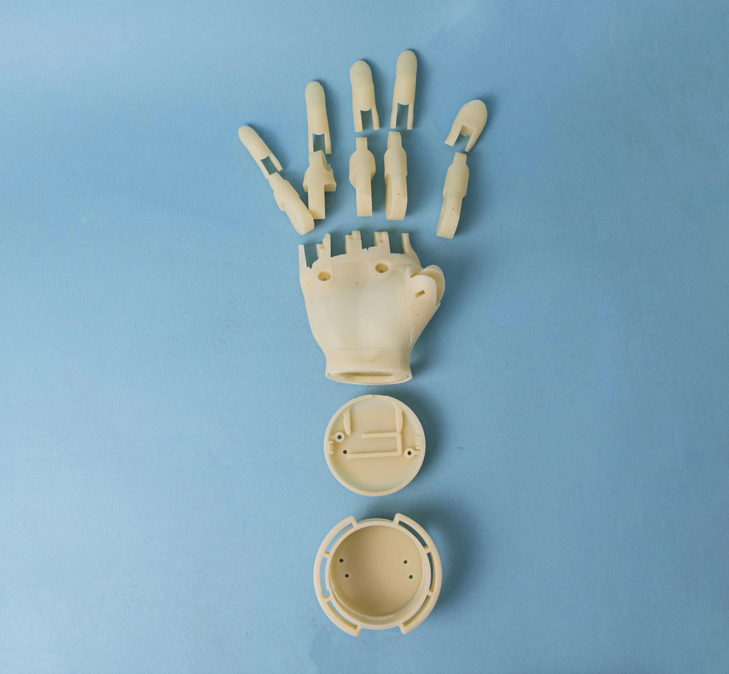 3D printing for robotic hand
