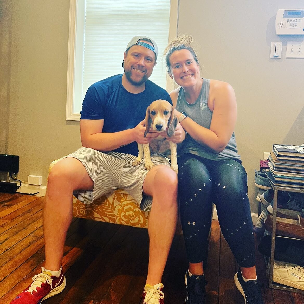 Congratulations to @sarahcassella @danayer5 &amp; Dennis on your new beautiful family! 🥰🐾🐶 

Dennis has such a beautiful home &amp; family and we are thrilled for all three of you! 🥰🐾 Enjoy your first Sunday all together!

Love,
The Heart of Gla