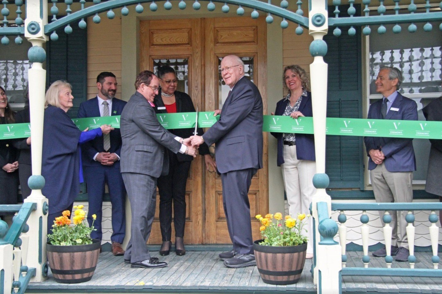 #JunaprClient @vtlawschool is the latest institution to dedicate a building to former U.S. Senator Leahy. Some of our @junaprcommunications team members were on site for the dedication. Check out more on @wcaxtv. Click the link in our bio.