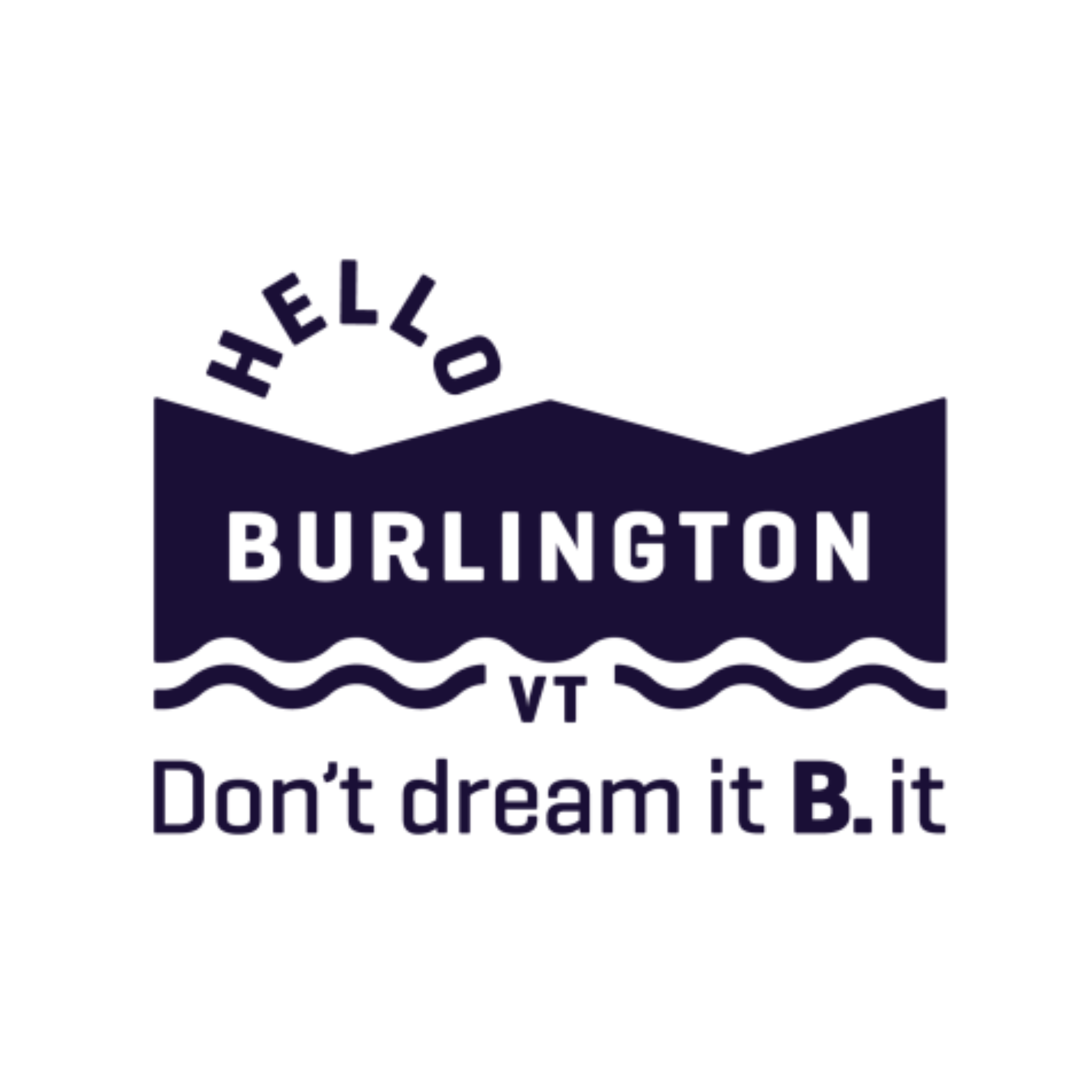 Hello Burlington logo