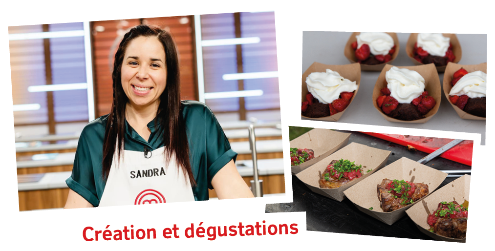 Créations et dégustations