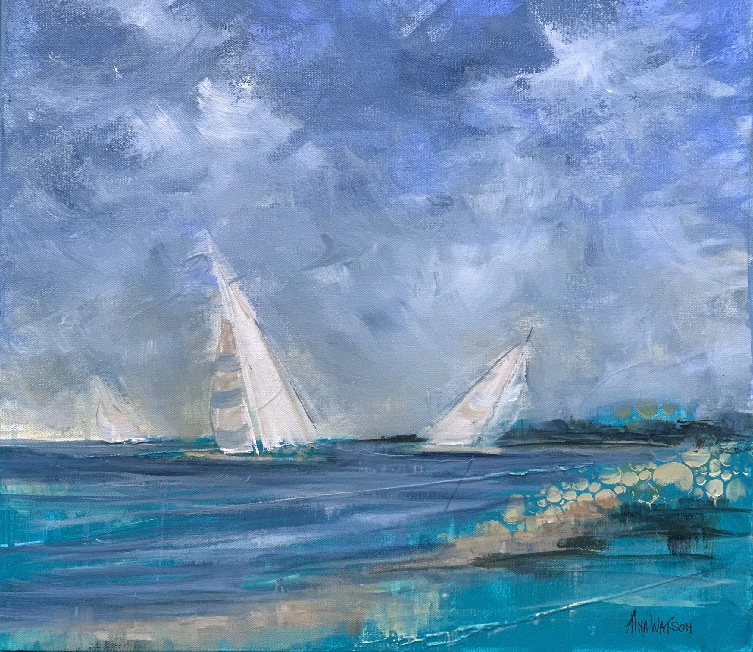 Sailaway 20"x20" $500