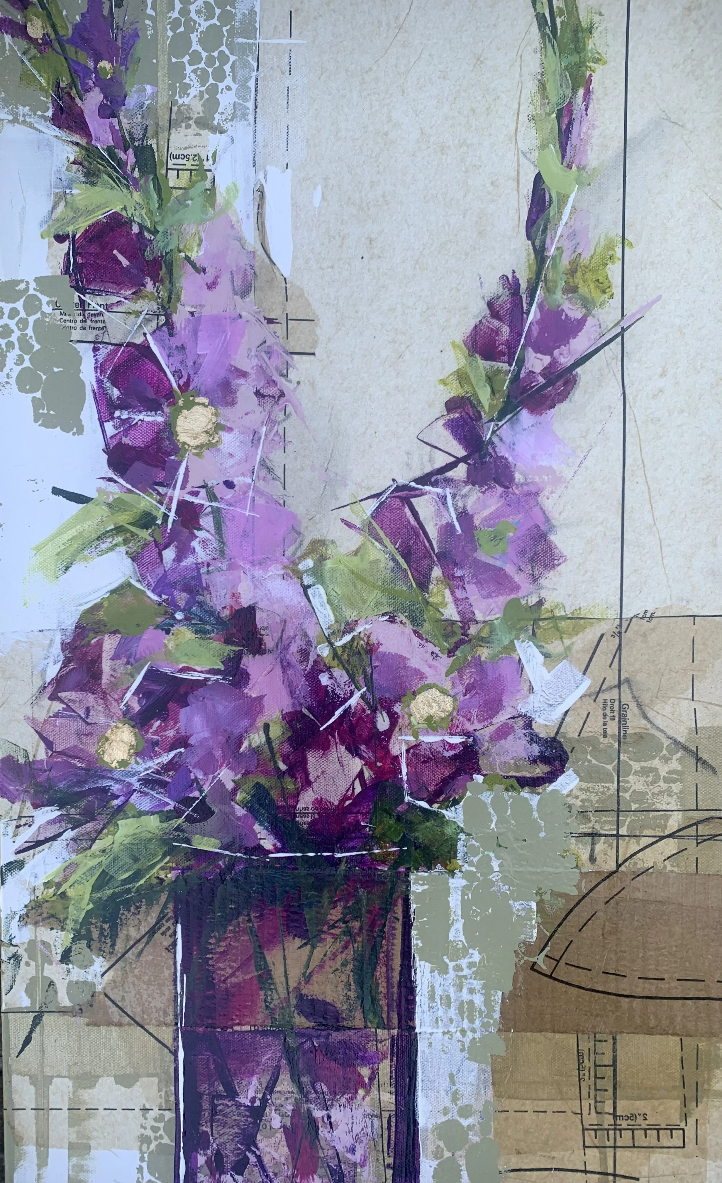 Flowers  12"X24"  $450