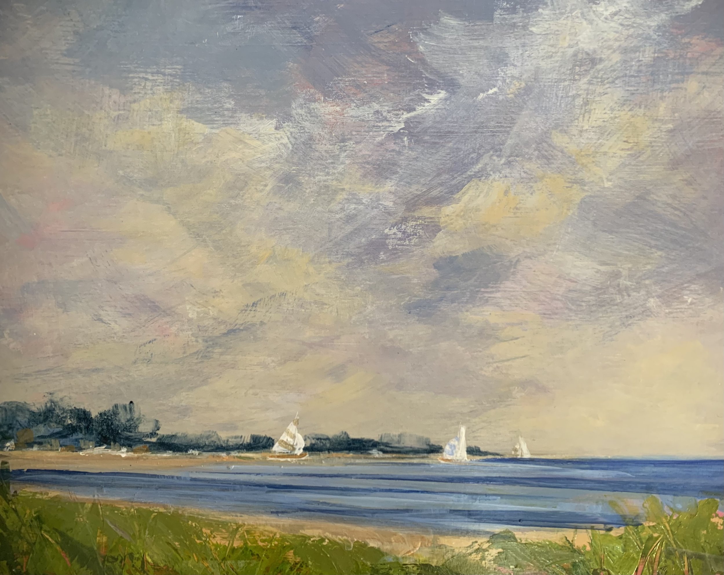 Sailboats  20"x20" $500