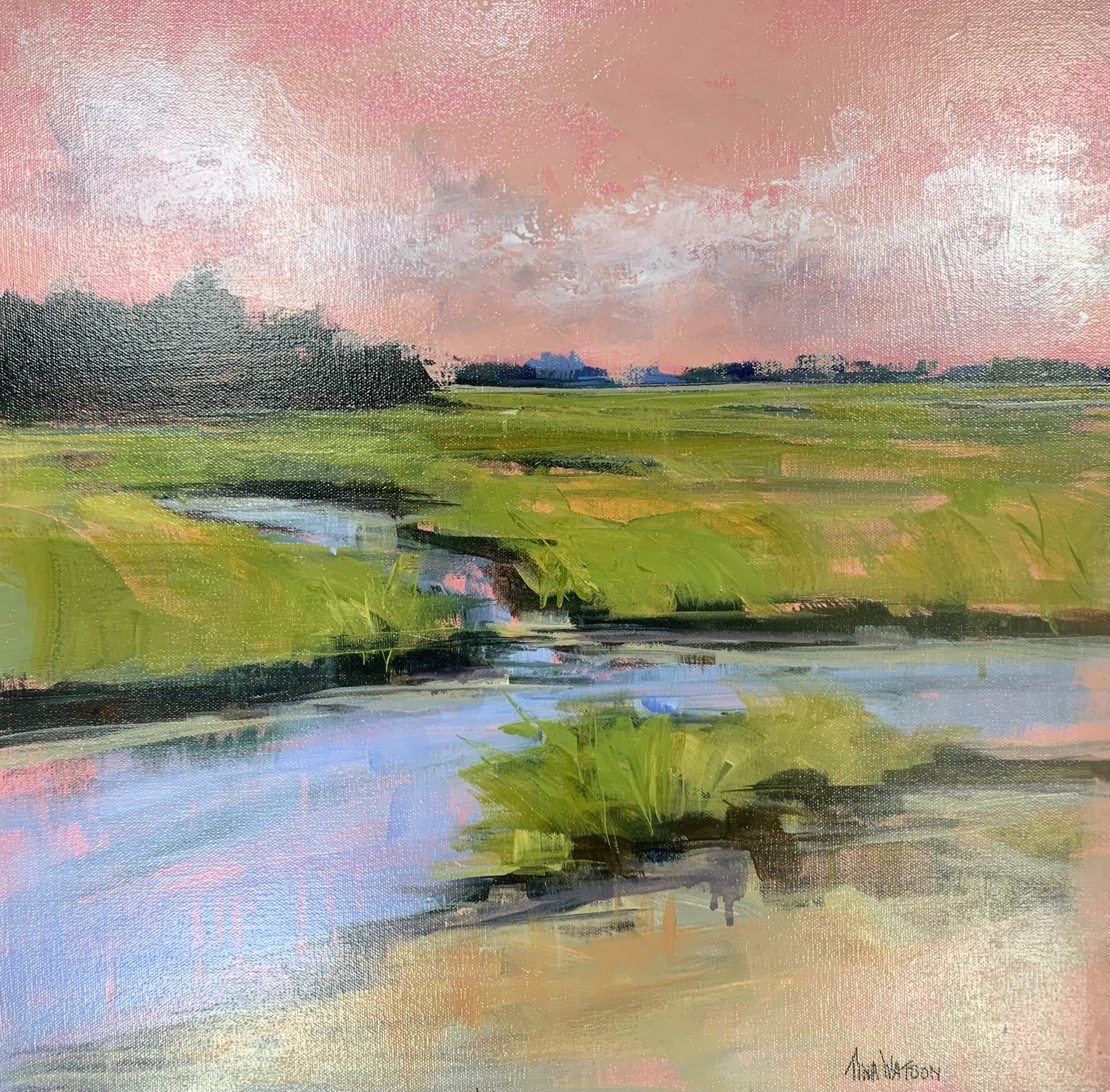 Early Dawn 20"x20" $500