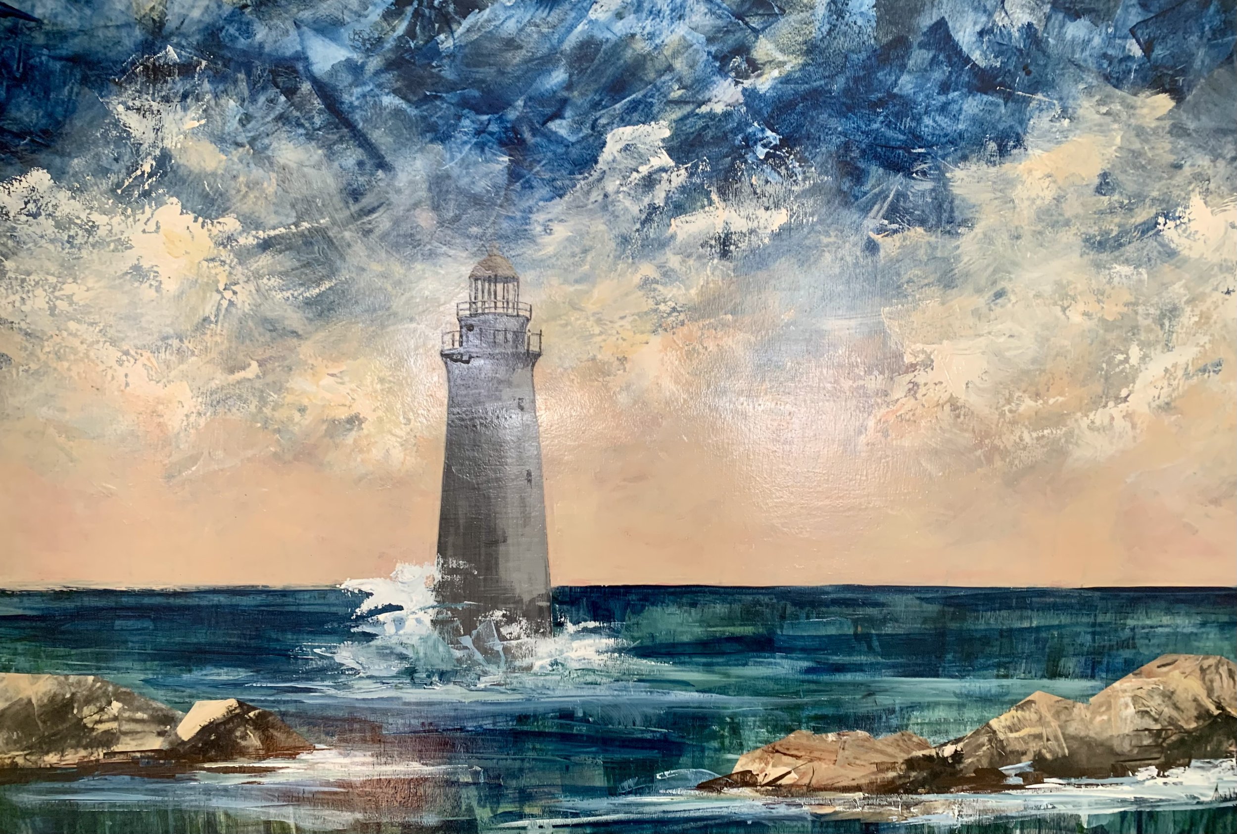 Minot's Light 30"x44" $2000