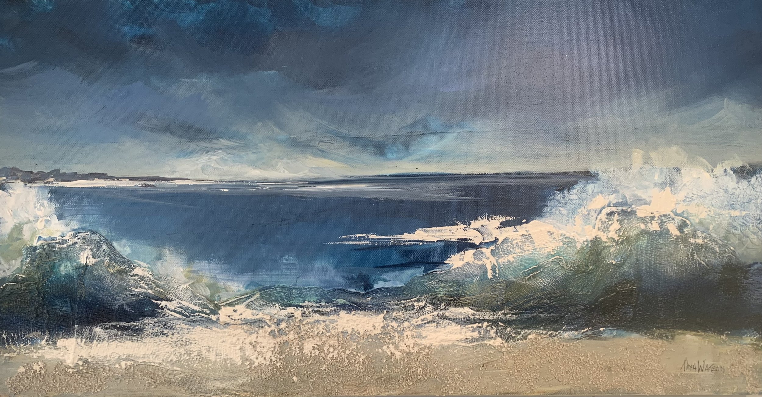  Surf's Up 15"x30" $500