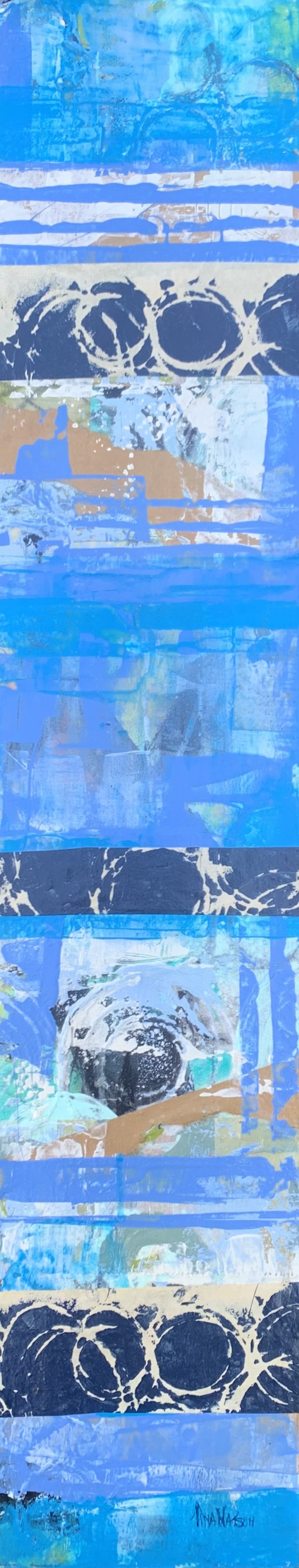 Blue Totem 8"x34" $400