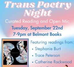 Belmont Books’ Trans Poetry Night