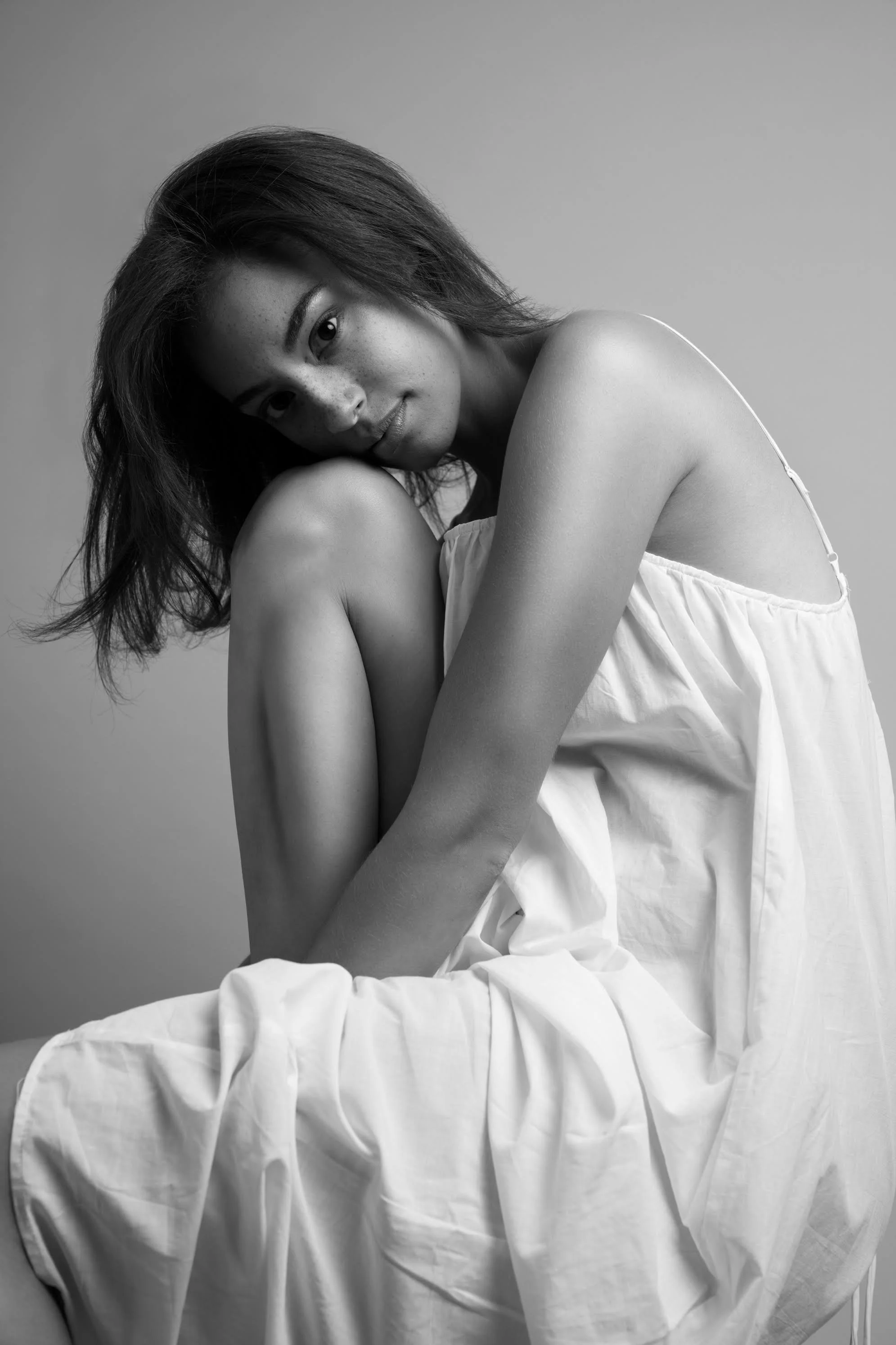 Model: Adecia Peacock/ Photographer: Nils Decker/ Hairstylist: Kasia Wiszormirski