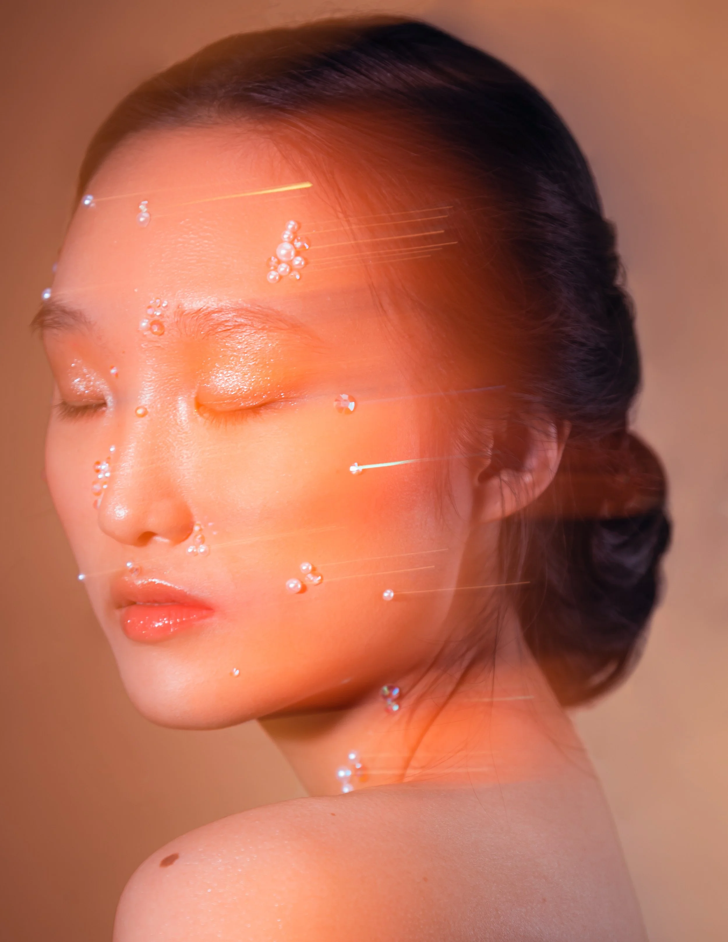Model: Emily Kang/
Hairstylist: Aty Doryani/
Photographer: Ashley Ruiz
