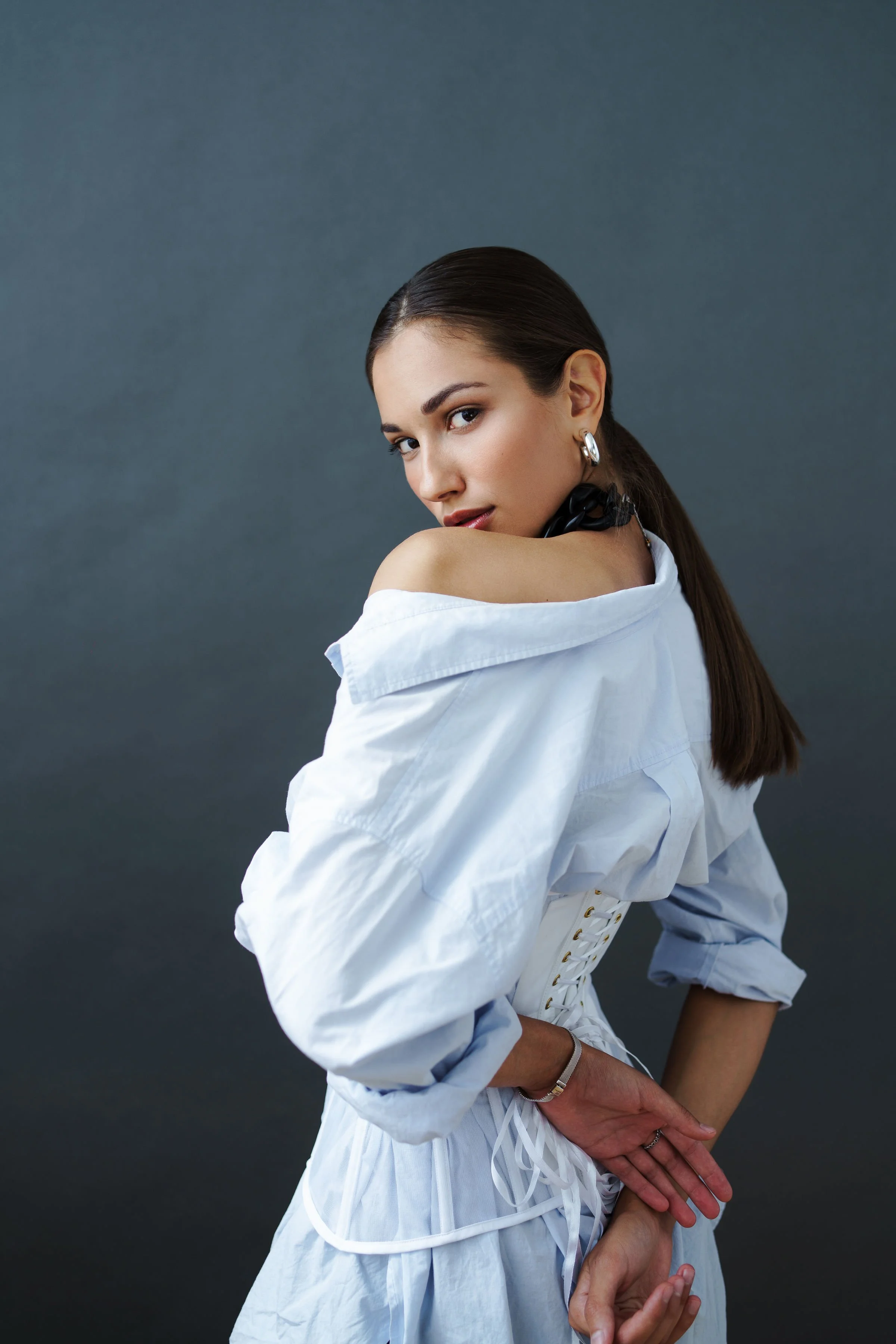 Model: Daria Lieskova/ Stylist: Natalia Ledeneva/ Photographer: Anastasia Nasyko