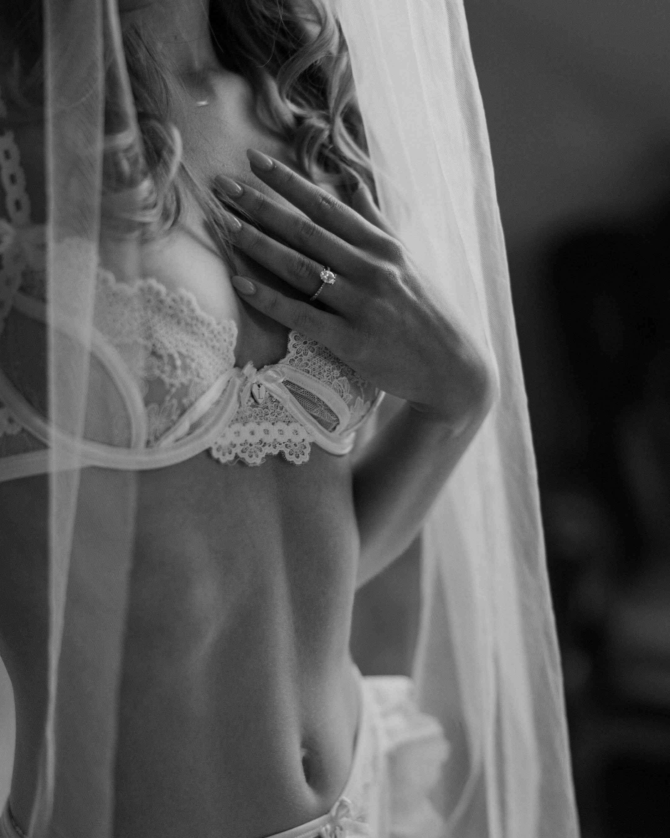 Sinnliche Bridal Boudoir Fotografie für Bride to be