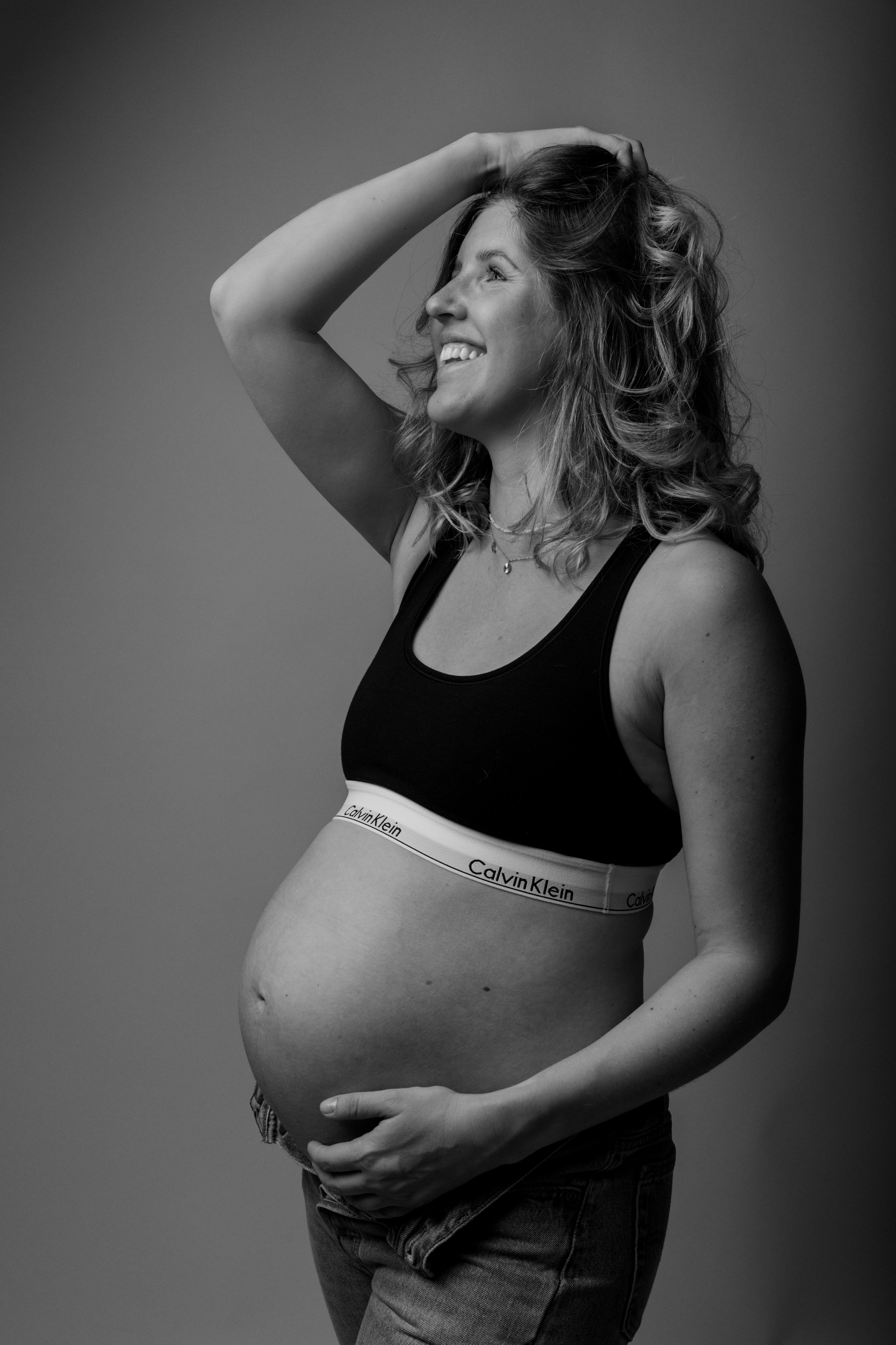 Schwangerschaftsfotografie minimalistisch und puristisch