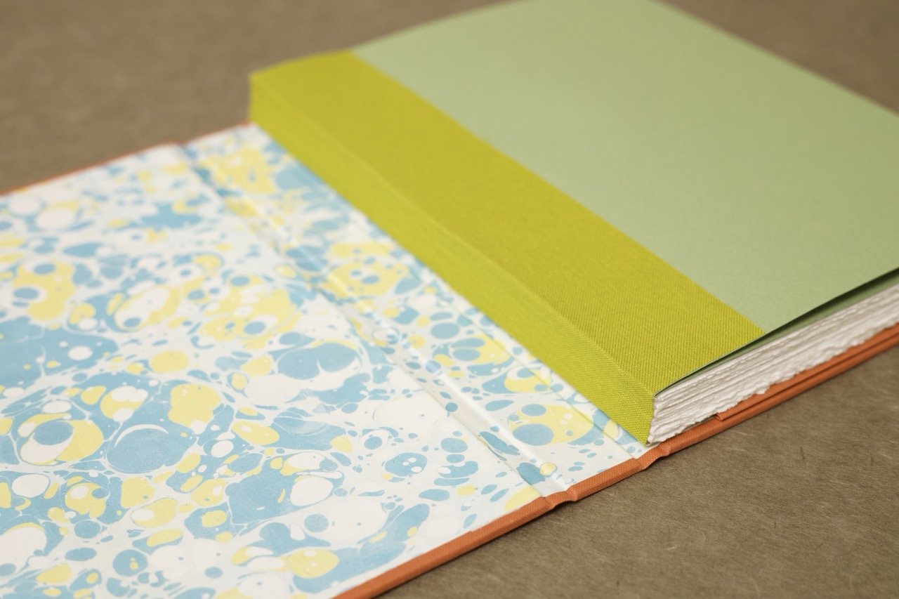 PDF Pattern: Lay-Flat Sketchbook with Reusable Hardcover