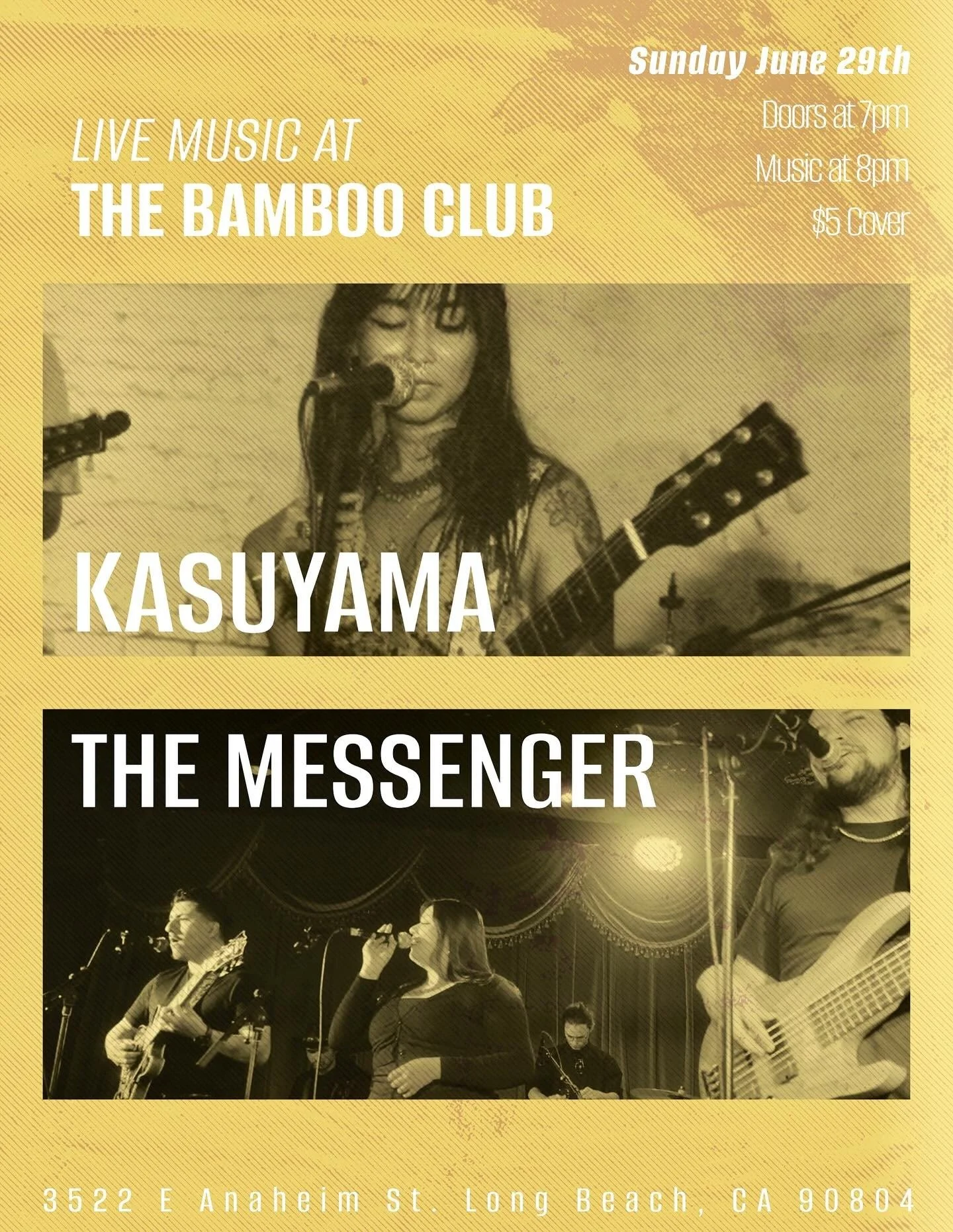 Kasuyama with the Messengers