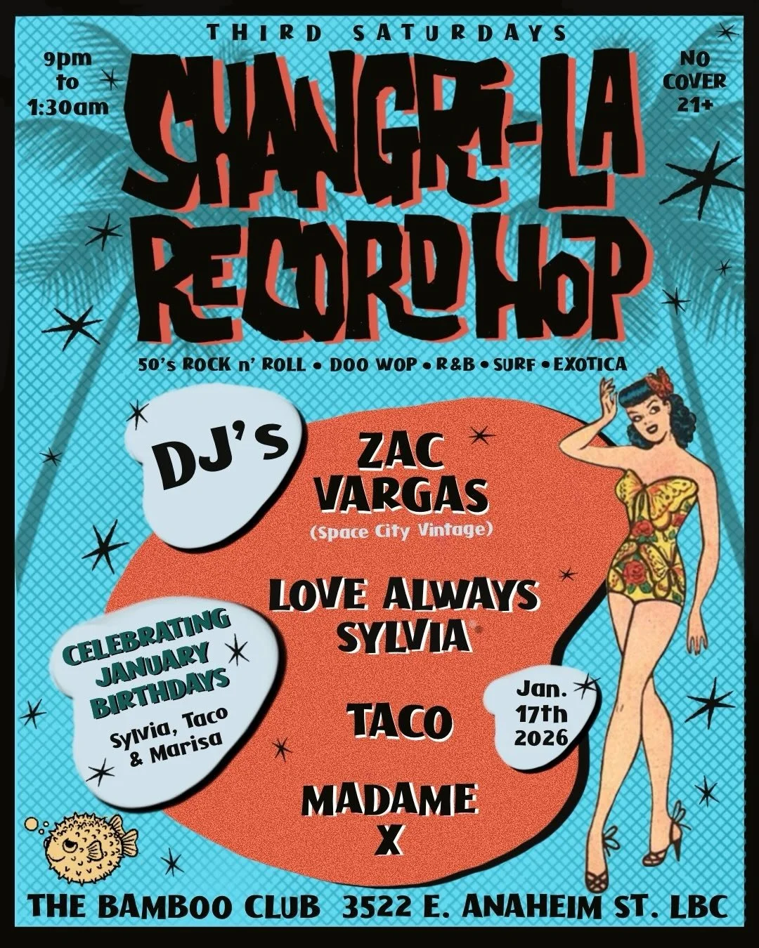 Shangri-La Record Hop with DJ Madame X &amp; Friends 