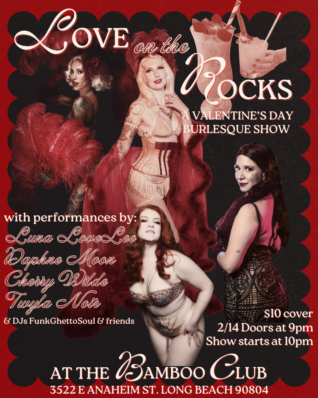 Love on the Rocks Valentine’s Day Burlesque Show 