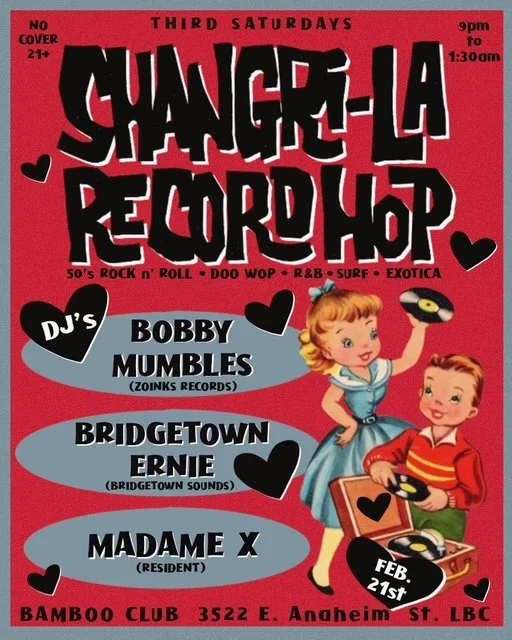 Shangri-La Record Hop with DJ Madame X &amp; Friends 