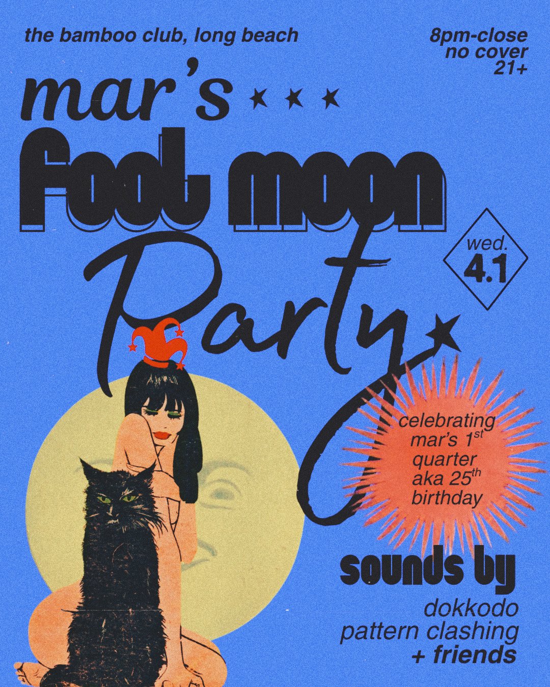 Mar's Fool Moon Birthday Party