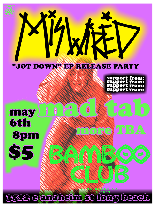 Miswired EP Release Party with Mad Tab 
