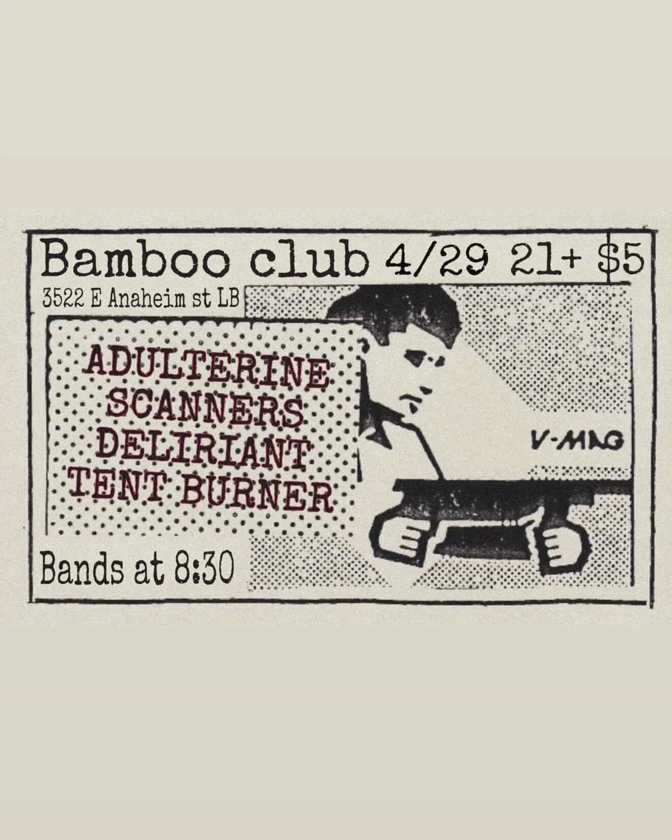 Adulterine, Scanners, Deliriant, & Tent Burner