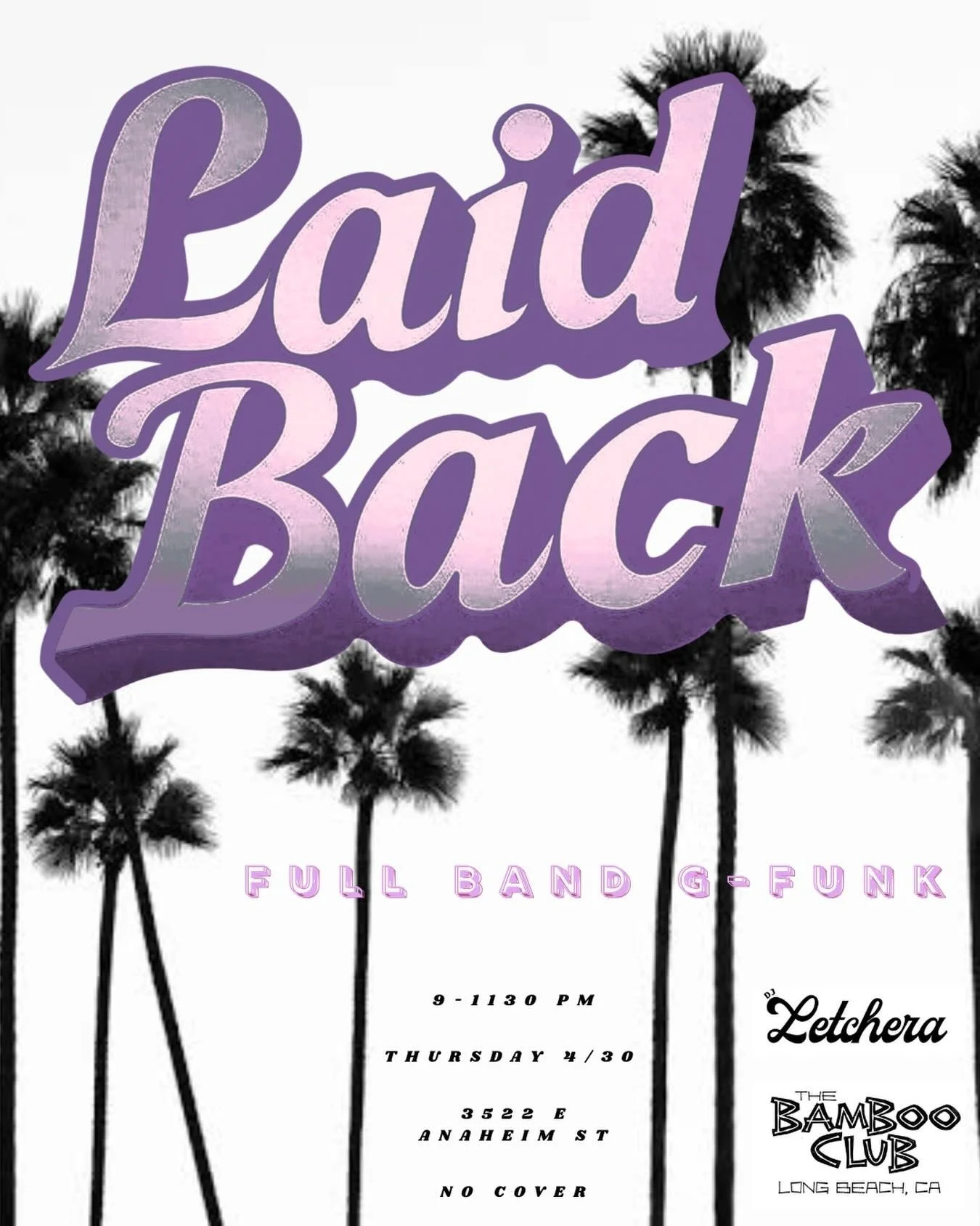 Laid Back | Live G-Funk 