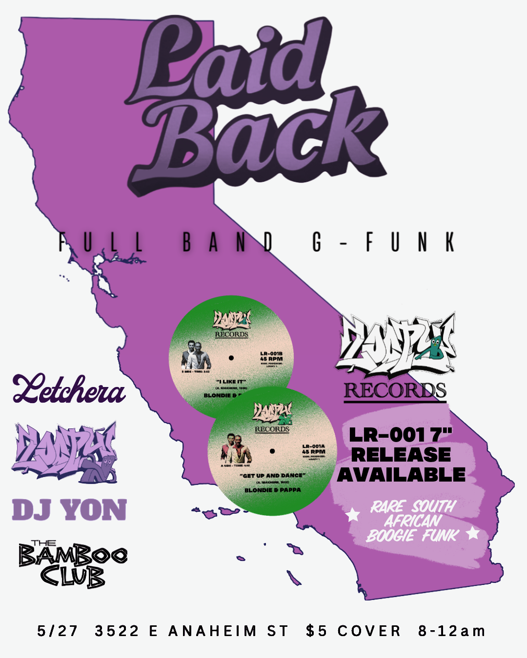 Laid Back | Live G-Funk 