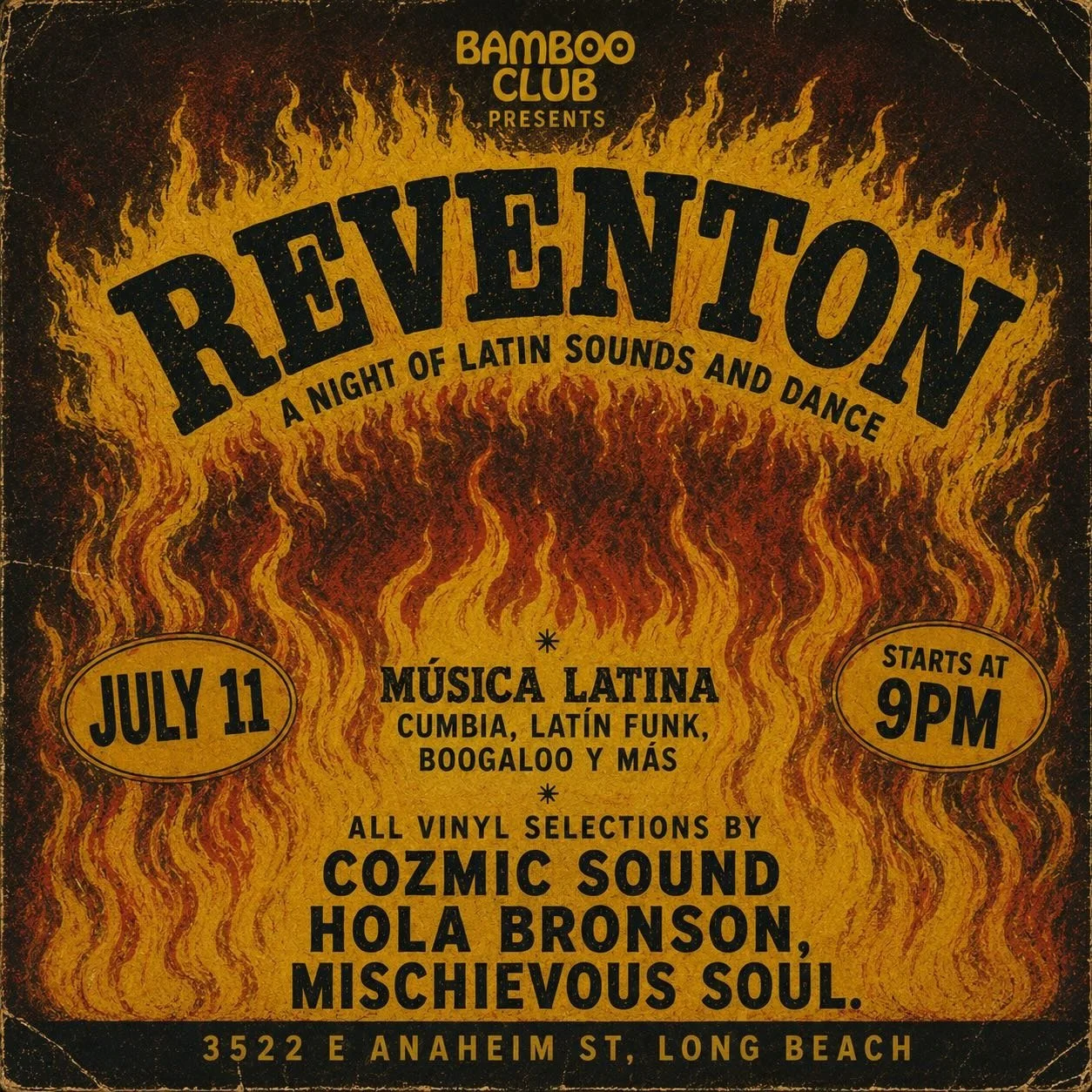 REVENTON A Night of Latin Sounds & Dance 