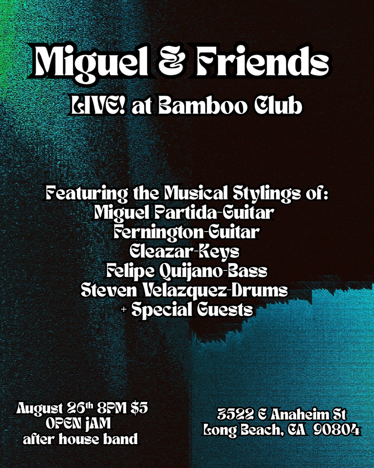 Miguel &amp; Friends Live Jam 