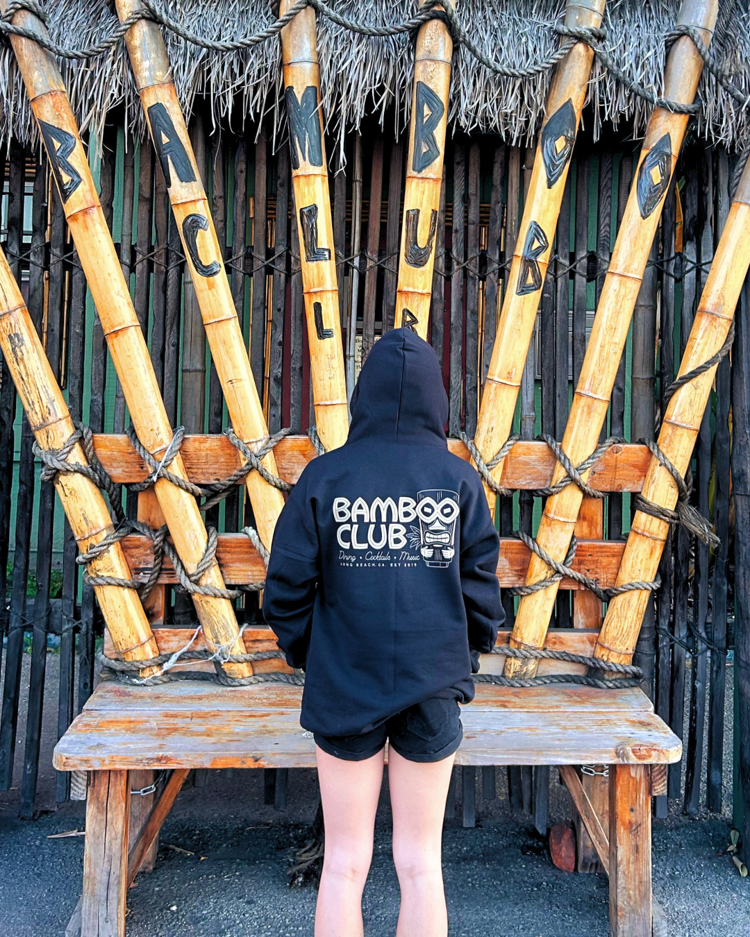 Bamboo Club Zip-Up Hoodie Sweatshirt