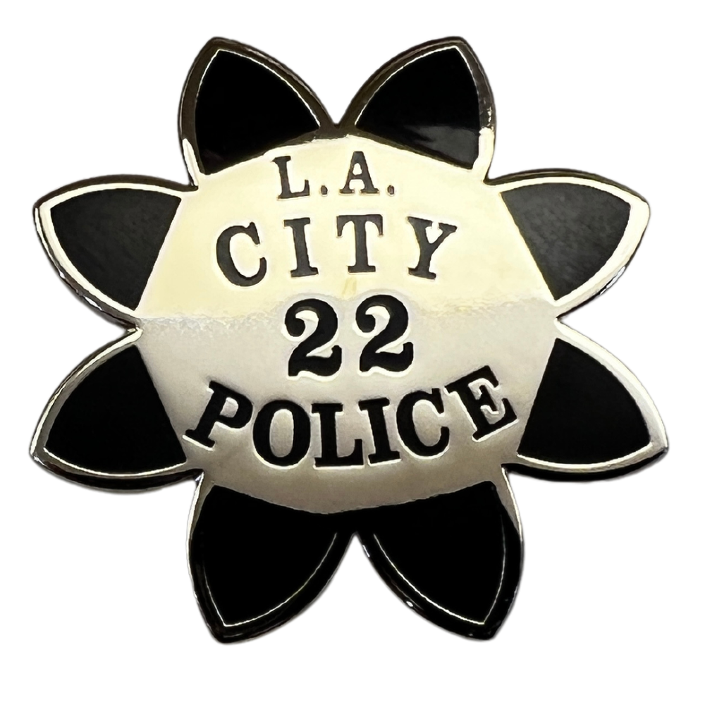LAPM White Patch — Los Angeles Police Museum