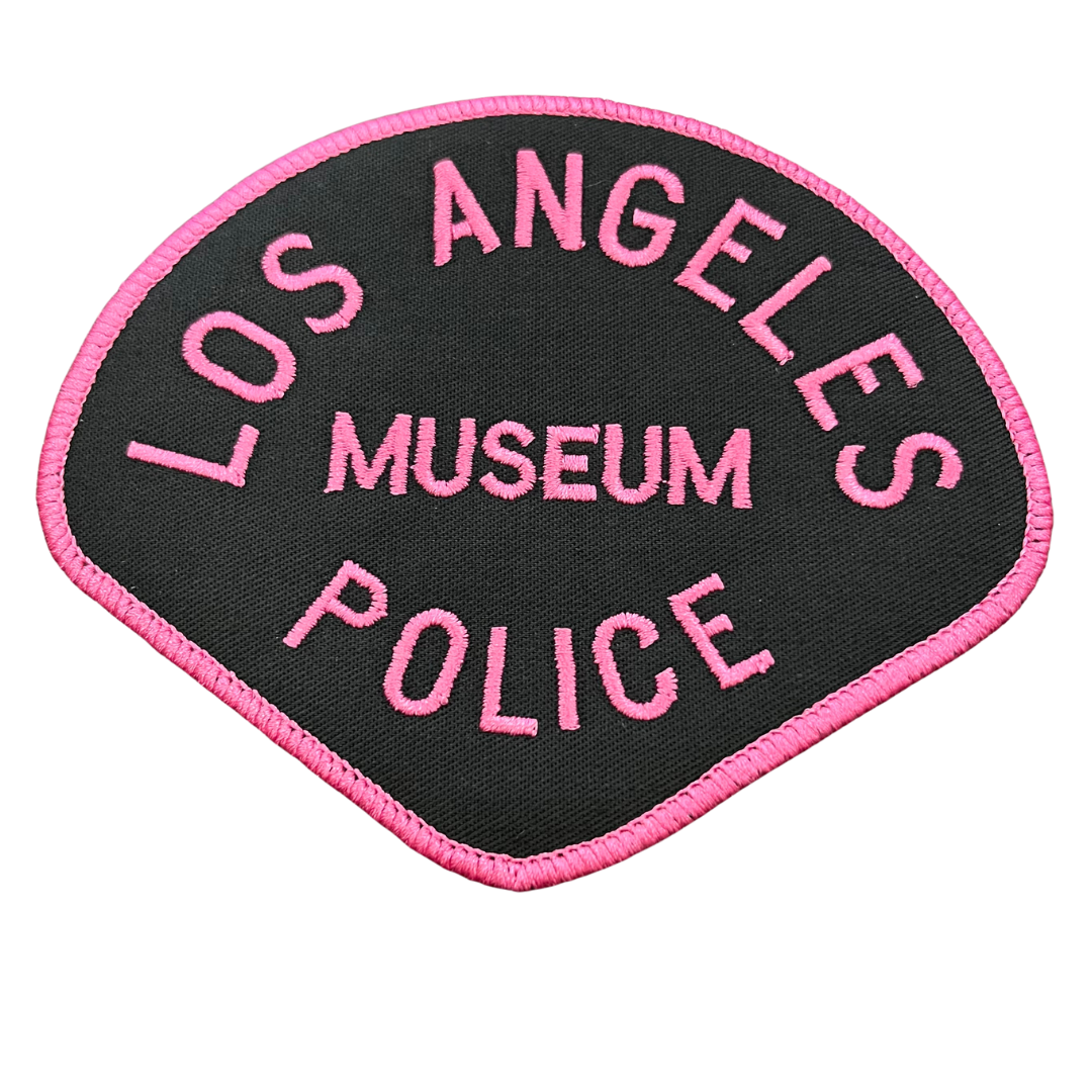 LAPD Traffic Division Pink Patch — Los Angeles Police Museum