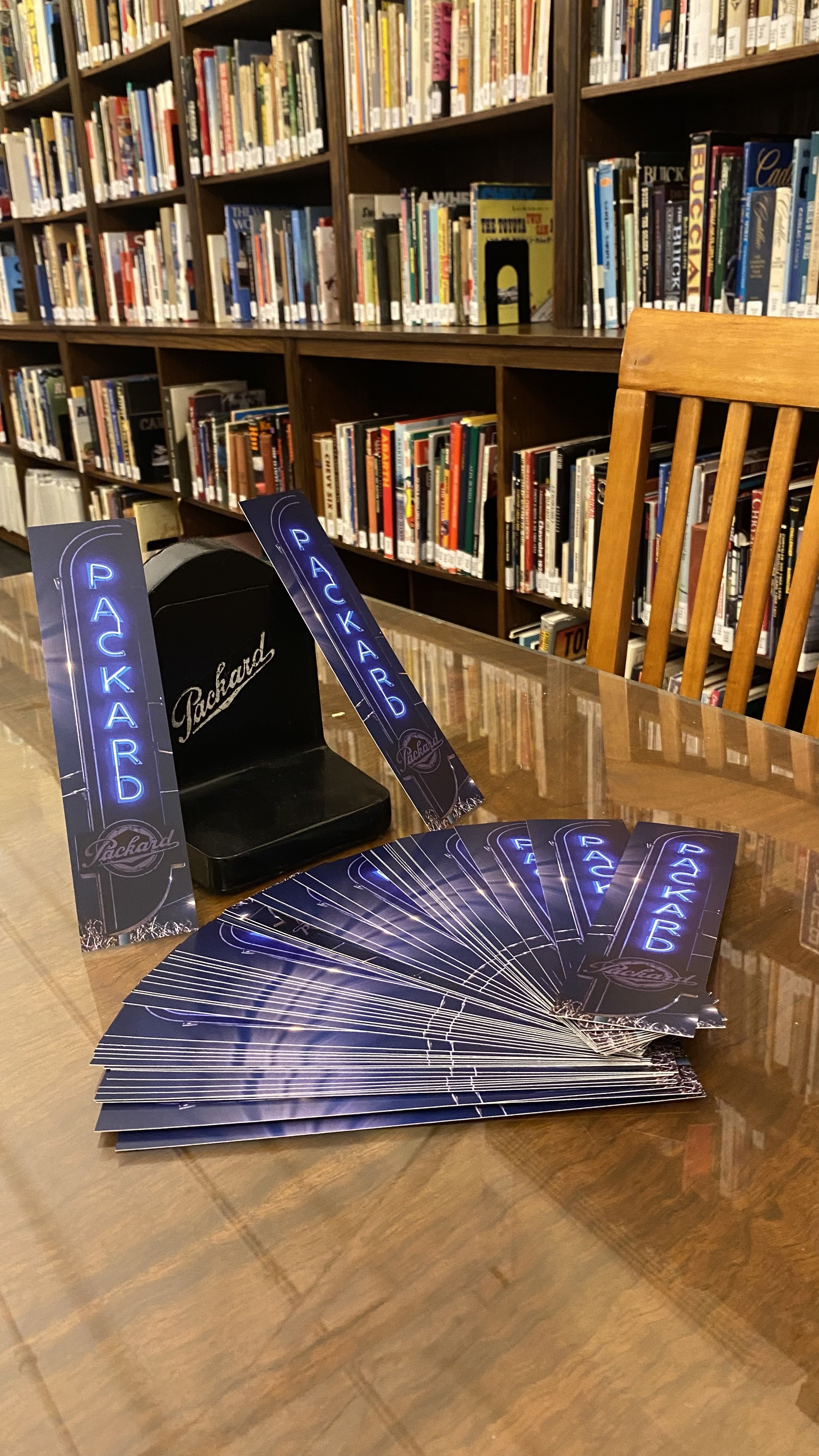 Bookmark from America's Packard Museum