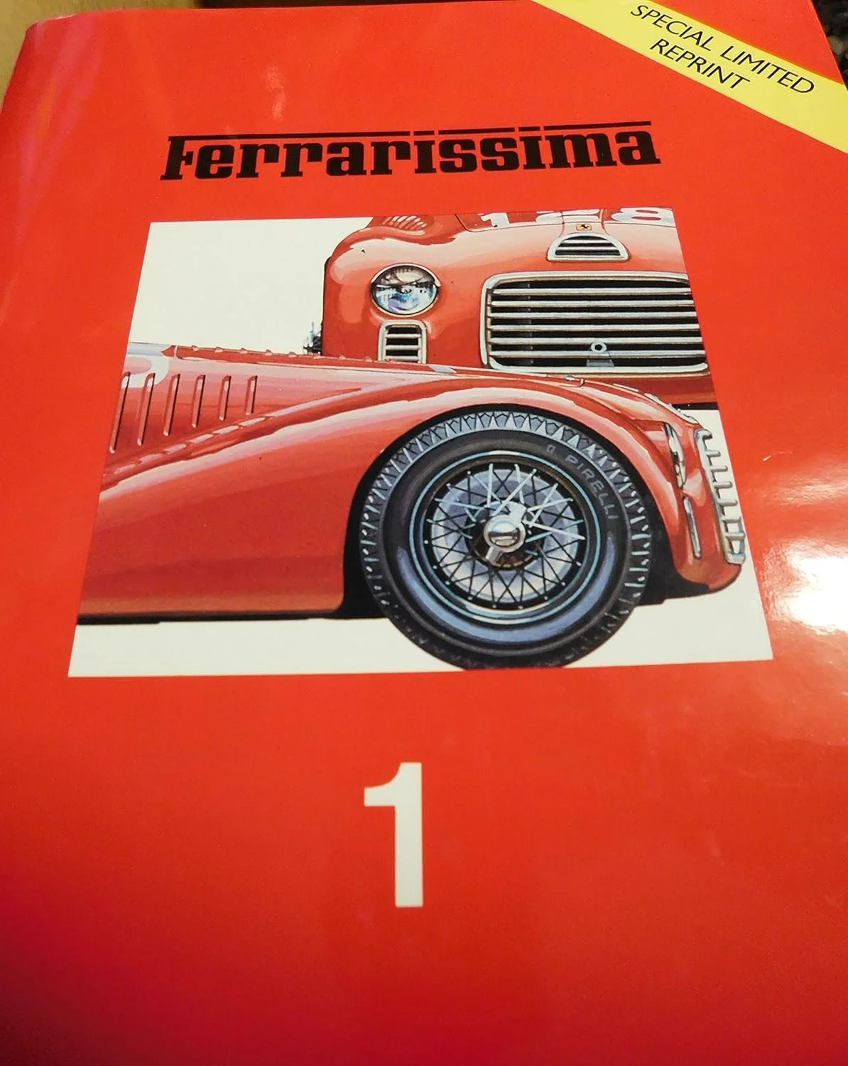Ferrarissima 1 reprint, book by Bruno Alfieri