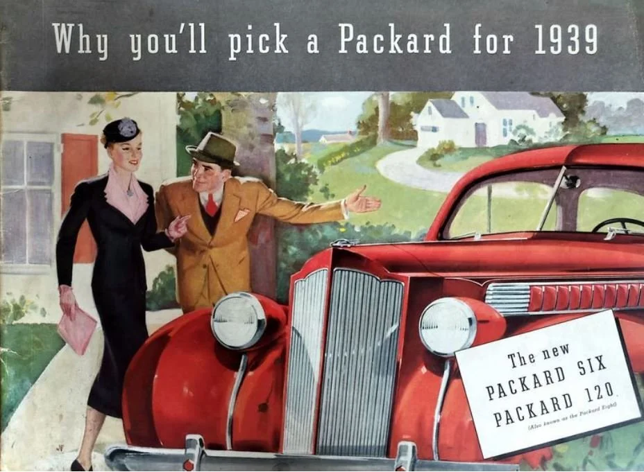 Packard 1939 ad