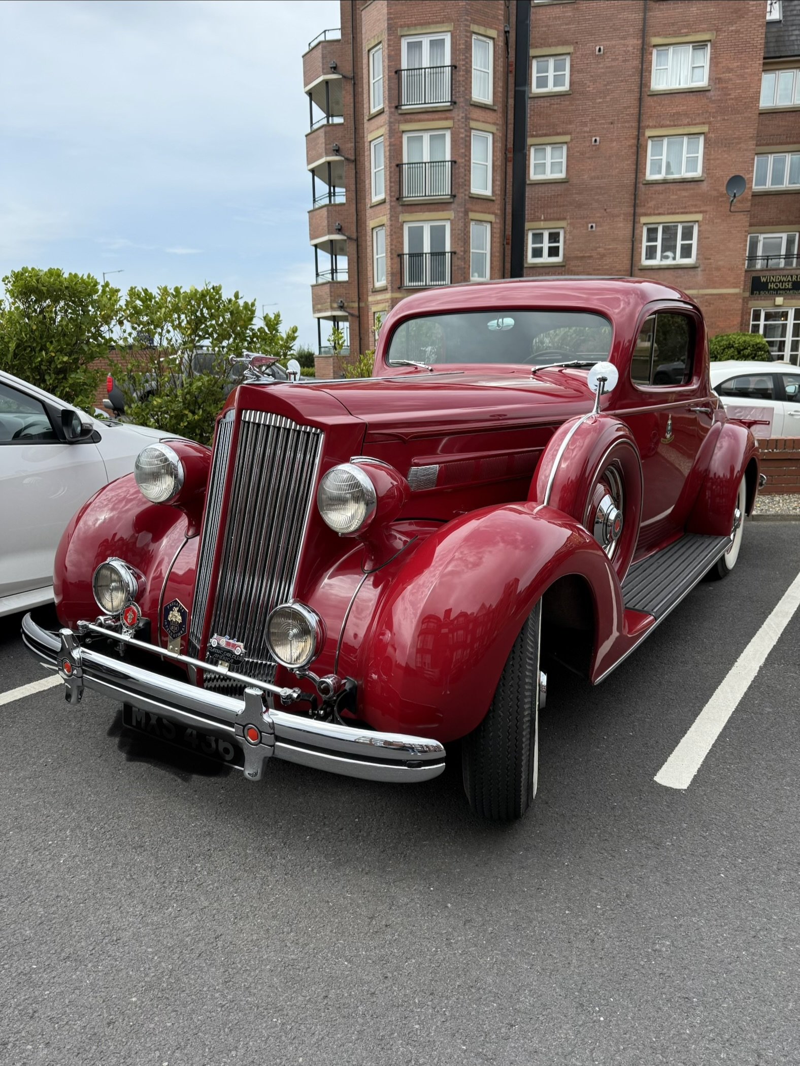 Erica Packard says that she and her family were staying in St Anne’s, Lytham, UK.